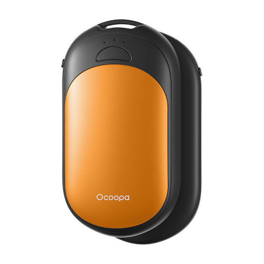 Ocoopa Hand Warmer UT3053 hand warmer 2x2500 mAh USB-C σε Πορτοκαλί Χρώμα UT3053-OG_BK