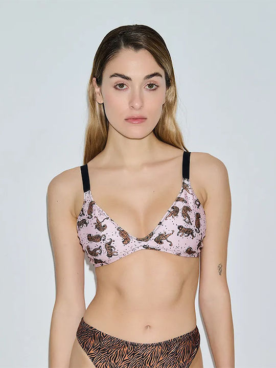 PCP Bikini Swim Top Baby Pink