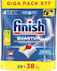 Finish Quantum All In One 77 Dishwasher Pods 892gr