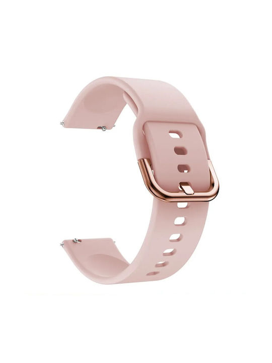 Strap Silicone Pink (Vivoactive 4S/Vivomove 3SHuawei Watch GT4/GT5 41mm / GT5 Pro 42mm)