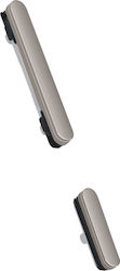 Clappio Power Volume Button Samsung Galaxy S24 Ultra Orange
