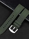 Rubber Strap Green 22mm