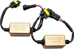 Set of 2 LED Bulb Error Canceller H8 H9 H11 12v