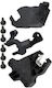Left Headlight Bracket Repair Kit Audi A6 C7 2012-2018 4g0998121a