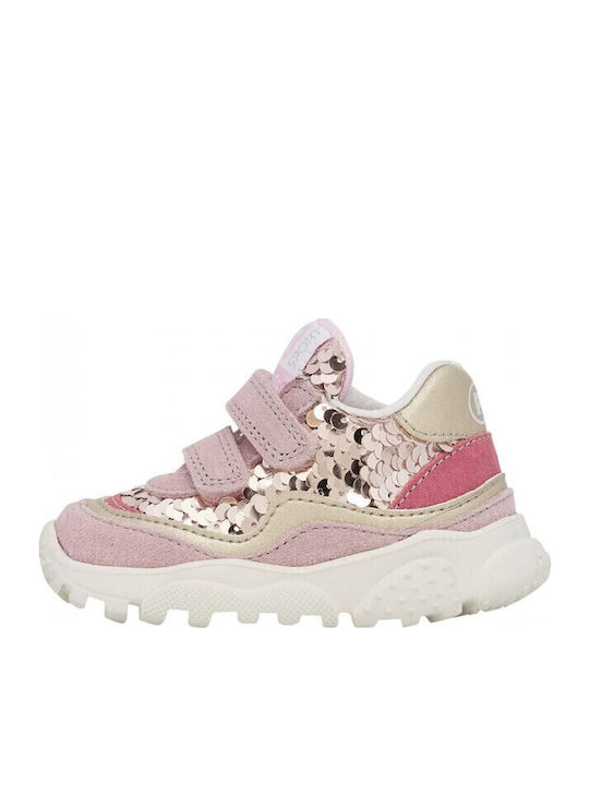 Falcotto Παιδικά Sneakers με Σκρατς Ροζ