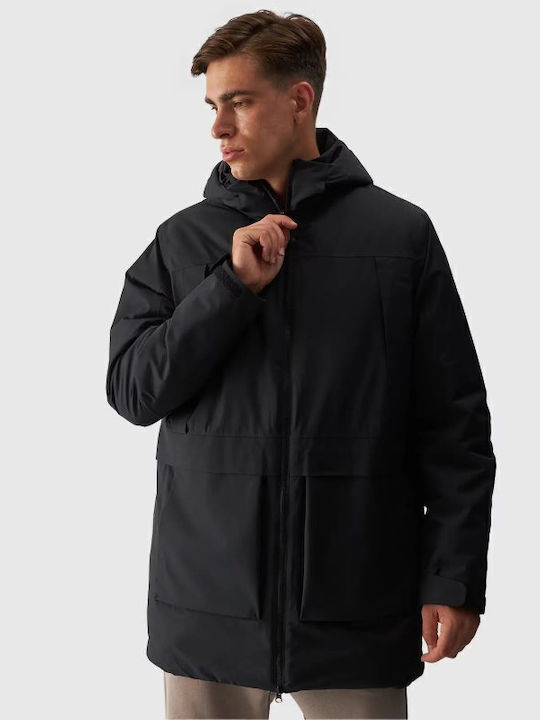 Winter Jacket Parka Waterproof and Windproof Black