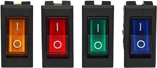 Ein/Aus-Schalter LED-Taster Grün