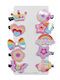 4teen-4ty Set of Kids Hair Clips with Hair Clip 10pcs (Various Designs) 1pc