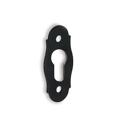 Conset Rosette - Door Escutcheon Knob Black