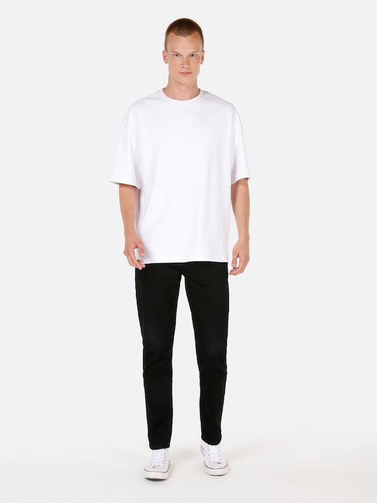 Pantaloni cu Croială Normală Black