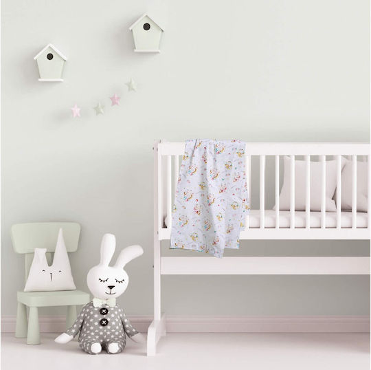 Das Home Комплект Fun 4919 Мента Розово Бяло 70x120см Das Home Комплект Fun 4919 Мента Розово Бяло 70x120см