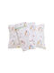 Das Home Σετ Βρεφικά Σεντόνια Κούνιας Βαμβακερά Mint - Pink - White 130x170εκ. 3τμχ