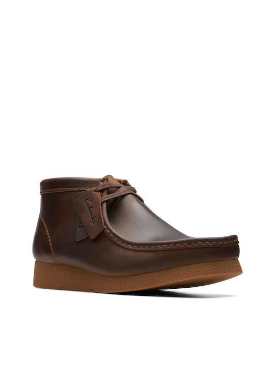 Clarks Leather Brown Men's Boots