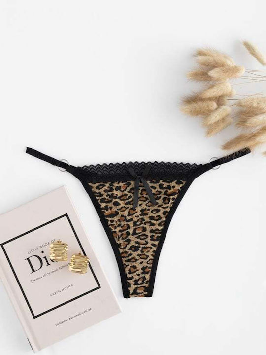Decoro Γυναικείο String Καφέ