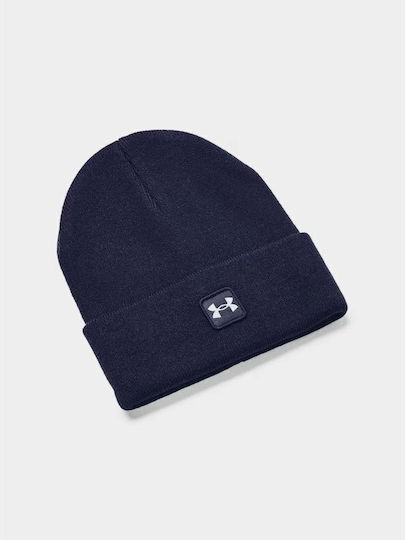 Halftime Beanie Unisex Beanie Gestrickt in Marineblau Farbe