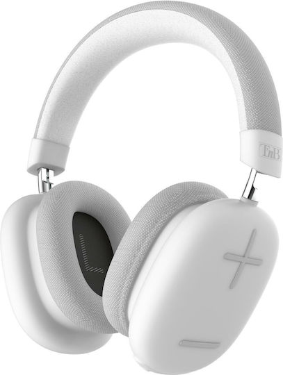 T'nB Bounce Безжични / Жични Over Ear Слушалки с 50 часа Работа Бели