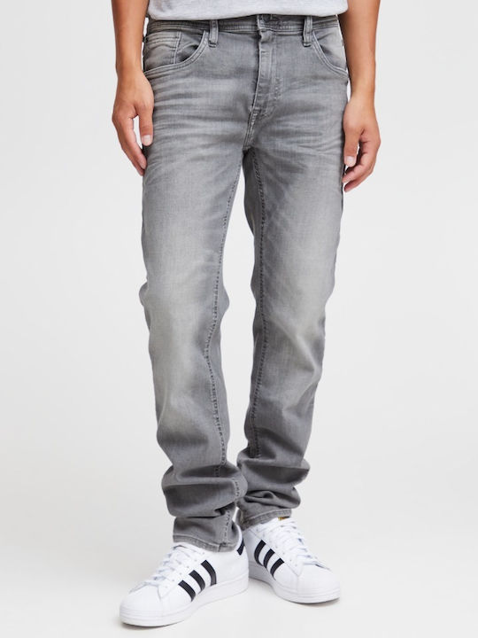 Blend Herren Jeanshose Elastisch Regular Fit Schmal Grau