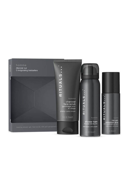Rituals Homme Trial Hautpflegeset für Reinigung Körperreinigung Rituals Homme Trial Hautpflegeset für Reinigung Körperreinigung