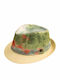 Kids' Hat Fedora Fabric Beige