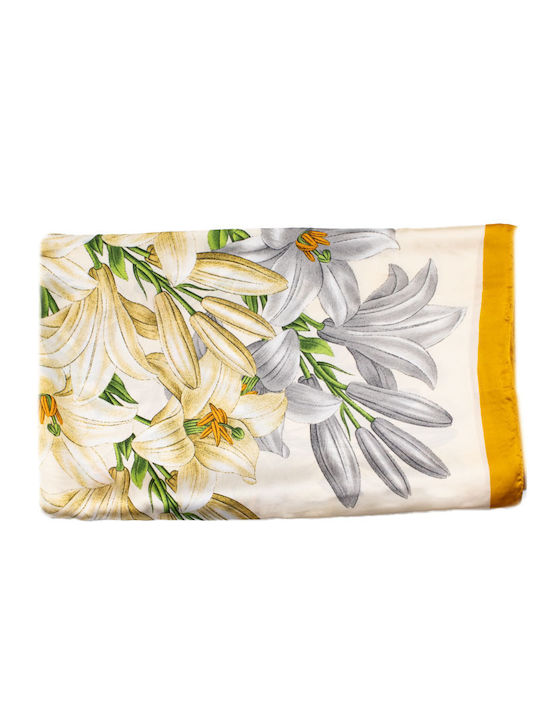 Silk Scarf Agapanthus