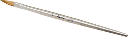 Alezori Lavish Oval Kolinsky Πινέλο Νυχιών Ακρυλικού No 8