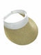 Wicker Women's Visor Hat Beige