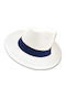 Wicker Women's Hat White