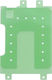 Clappio Battery Adhesive Samsung Galaxy A54 5g A34 5g Solid Mount Transparent