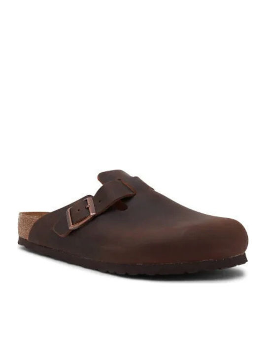 Birkenstock Boston Oiled Leather Зимни мъжки че...