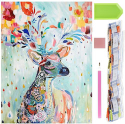 5d Diamond Embroidery Set 30x40cm Deer Design