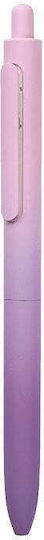 Writech Klick-Kugelschreiber Blaue Tinte 0,7mm Space Up Aurora Ombre Violett 616128