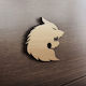 Orafol Wolf Wooden Animals 1pcs (Various Designs)