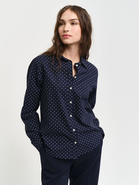 Women's Long Sleeve Shirt Blue