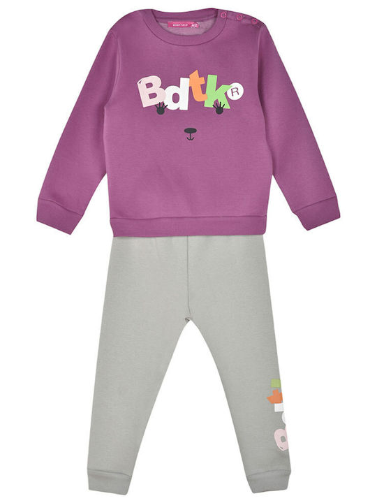 Kinder Sweatpants Set - Jogginganzug Gray 2Stück