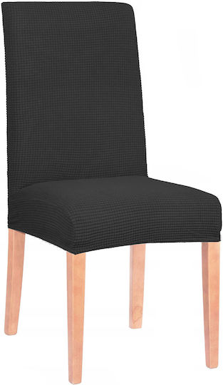 Husă Elastică Scaun Negru 45x60cm 1buc