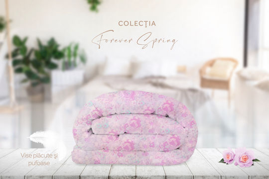 HappyNest Μονό 150x200εκ. Λιλά