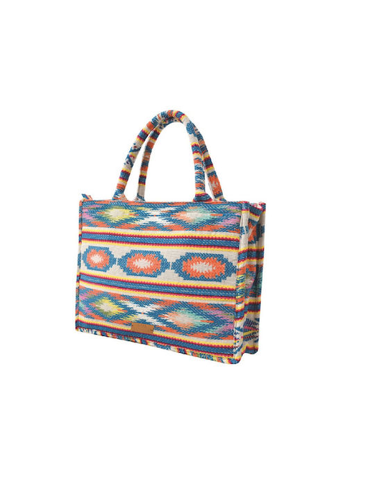 Women's Bag Tote Hand Multicolour