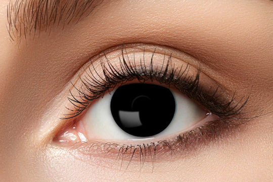 Carnival Contact Lenses for Halloween Black