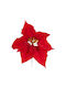 Weihnachts-Rote Poinsettien-Zweig 25cm N33202
