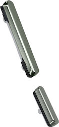 Buton de Pornire/Volum Clappio Samsung Galaxy S23 Ultra Verde Închis
