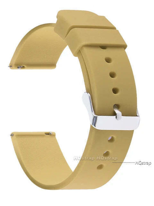 Gummi-Armband Grün 22mm