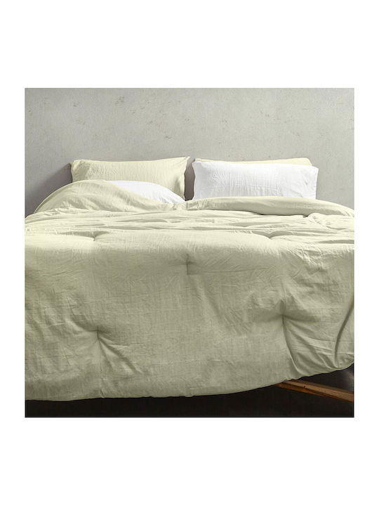 Cannon Duvet Queen 220x240cm Sage Green 280 GSMGsm