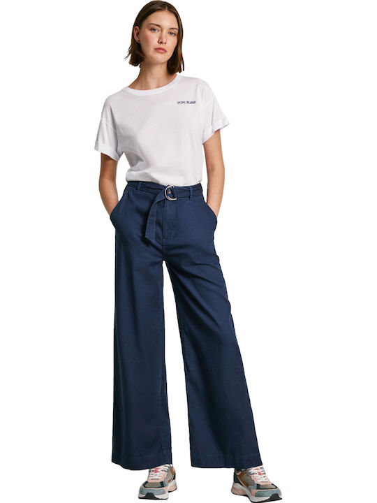 Ariana Γυναικείο Chino Παντελόνι Navy Μπλε
