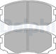 Delphi Brake Pad Front for Mitsubishi Colt / Eclipse / Galant / Lancer