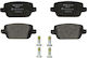Delphi Bremsbelag für Ford Focus / Galaxie / Kuga / Mondeo Jaguar MK II Land Rover Freelander Volvo S80 / V70