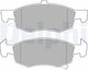 Delphi Brake Pad Front for Bentley Continental Opel Corsa