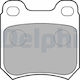 Delphi Спирачна накладка за Opel Кадет / Омега / Сенатор / Вектра Saab 900 / 9-3 / 9-5