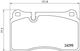 Hella Brake Pad Front for Volkswagen Touareg