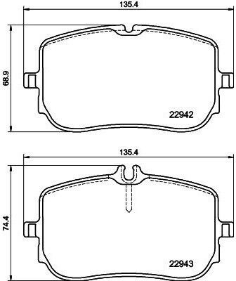 Hella Brake Pad