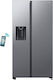 Samsung Side-by-Side Kühlschrank 635Es Total NoFrost H178xB91.2xT71.6cm. Inox RS65DG54R3S9EF